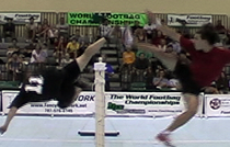 Emmanuel Bouchard at the 2007 world footbag championship